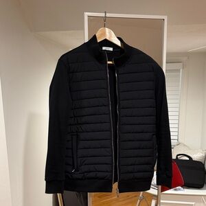 Men's Black Quilted Jacket
